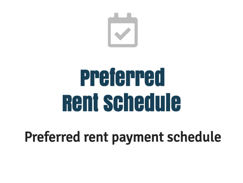 preferred rent schedule